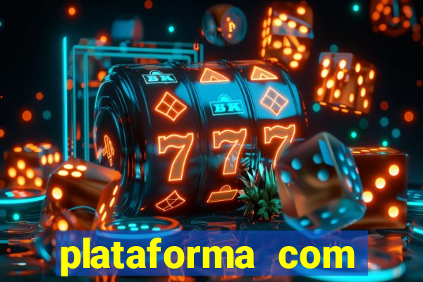 plataforma com porcentagem de ganhos